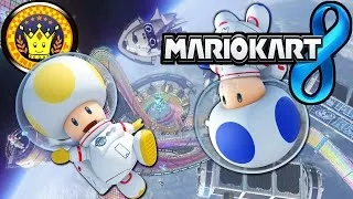 Mario Kart 8: Special Cup 150cc Rainbow Road & New Character Gameplay Walkthrough PART 4 Wii U HD