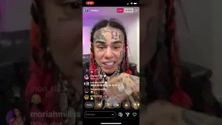 6ix9ine calls everyone out on IG live PART 1/3