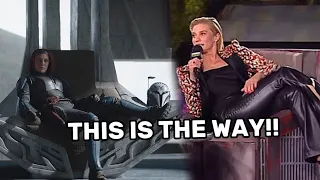 KATEE SACKHOFF SAYS “THIS IS THE WAY” Line at Star Wars Celebration 2023