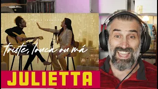 Juliette - Triste, Louca ou Má (Live Sessions) Italian react to Brazilian music