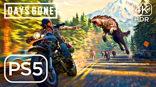 Days Gone (PS5) Walkthrough Gameplay [4K60FPS HDR] Play Station 5