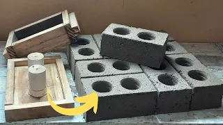 How To Make Interlocking Brick Manually