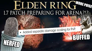NEW Elden Ring 1.7 Patch Is AMAZING - Dragonbreaths NERF, POISE BUFF & The Craziest PvP Changes