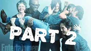 The Walking Dead Cast Funny Moments PART 2