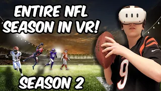 I Spent An Entire NFL Season In Virtual Reality... SEASON 2