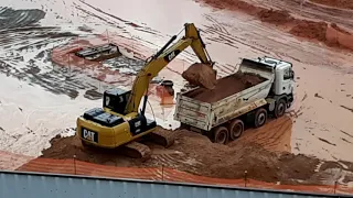 Arena Mrv caiu um chuvão agora na obra! 12/11/2020