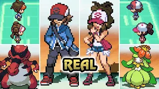 Pokémon Black 2 & White 2 : Secret Superboss Hilbert and Hilda Battle (Real)