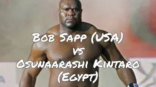 Bob Sapp (USA) vs Osunaarashi Kintaro (Egypt) | MMA Fight. Bob Sapp Representou 🥊🥊