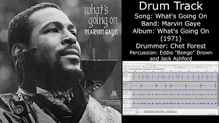 What's Going On (Marvin Gaye) • Drum Track + Percussion