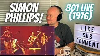 Drum Teacher Reacts: SIMON PHILLIPS | 801 Live | 'Tomorrow Never Knows' 1976