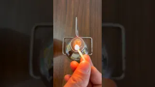 Make an alcohol lamp from a waste light bulb