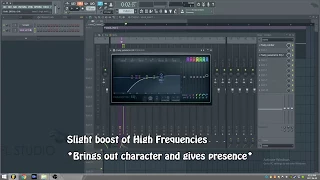 FL Studio Tutorial - Processing Vocals (EQ, Compression, De-essing and Effects)