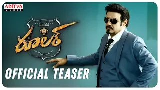 Ruler Official Teaser | Nandamuri Balakrishna, Sonal Chauhan | KS Ravi Kumar | C Kalyan