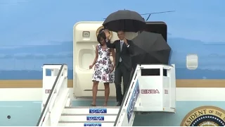 Obama Touches down in Cuba for Historic Visit