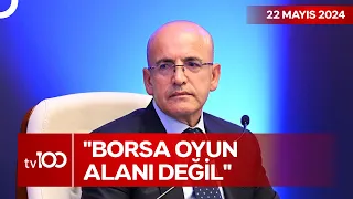 Mehmet Şimşek'ten Çarpıcı Borsa Açıklaması | TV100 Ana Haber