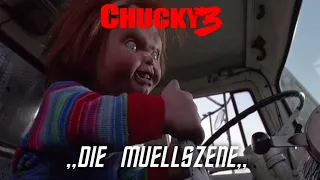 "Die Müllszene" [Chucky 3 CLIP] (1991) (German/Deutsch)