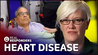 Patient Believes He's Having A Third Heart Attack | Inside The Ambulance | Real Responders