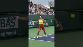 Bianca Andreescu at Indian Wells #tennis #indianwells #shorts