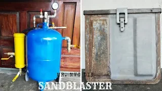 DIY Sandblaster for RESTORATION project