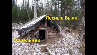 Отшельник Александр. Изба в лесу.Лесная обитель приняла его.