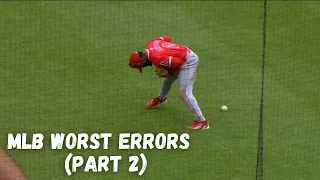 MLB Worst Errors || MLB 2024 (Part 2)