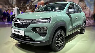 New Dacia Spring 2023 (Expression) | Brand’s New Identity | Visual Review, Exterior, Interior & Boot