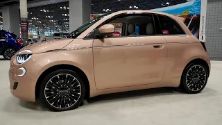 The New Fiat 500e Electric Rose Gold