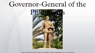 Governor-General of the Philippines