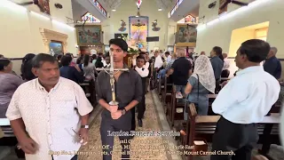 Funeral Of Loretta Percy Valladares