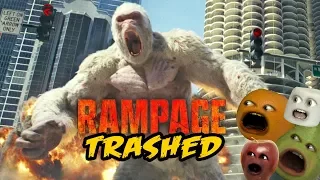 Rampage Trailer Trashed! [Annoying Orange]