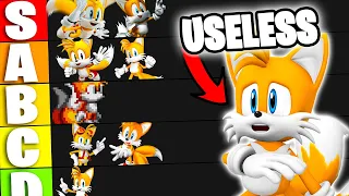 Ranking How USELESS Tails is in Every Sonic Game