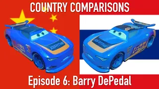 Barry DePedal | Country Comparisons | Episode 6 (China vs Thailand) Mattel Disney/Pixar Cars 3