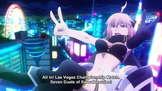 Fate/Grand Order - All In! Las Vegas Championship Match: Seven Duels of Swordbeauties! Available Now