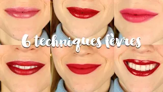 6 techniques de maquillage LÈVRES à connaître !