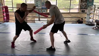 TIM TSZYU SHOWS SLICK DEFENSE TRAINING WITH COACH IGOR