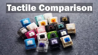 The Big Bad Tactile Switch Comparison
