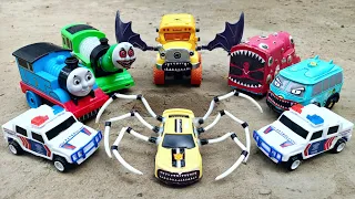 Magic Assembling Thomas and Friends Train Toys, Train Eater, Car Eater, Bus Eater, Police Car
