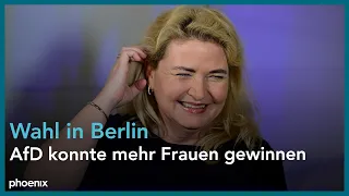 Pressekonferenz der AfD zum Ergebnis der Abgeordnetenhaus-Wahl in Berlin am 13.02.23