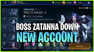 Injustice 2 Mobile | Boss Zatanna Down | Rewards This Is Magic | Solo Raids