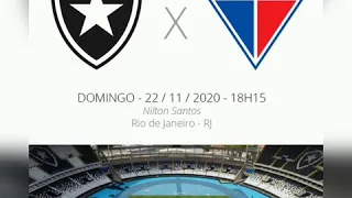 botafogo x fortaleza ao vivo 18h15