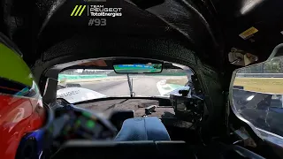 Onboard the Peugeot 9X8 at the 6 Hours of Monza