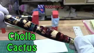 Alumilite Cholla Cactus Pen Blanks | Dunkin Junk