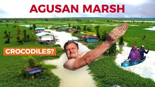 LIFE In Philippines Waterworld (AGUSAN MARSH In Flood)