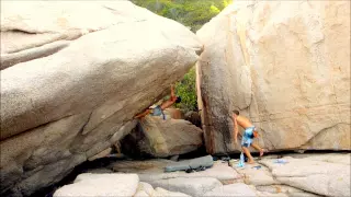 Koh Tao Bouldering ,New Lan Kai Co'ver V8/9