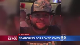 Fire Victims Search For Missing Loved Ones Through Social Media