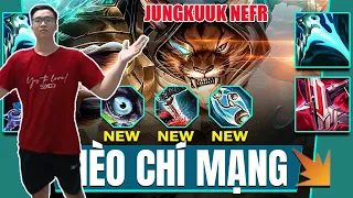 Jungkuuk Nerf - LEO RANK  LMHT - rengar crit 1 Q 1 kill is awesome