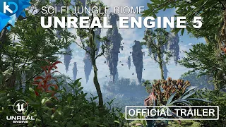 Sci-Fi Jungle - Trailer - Unreal Engine 5 #GameDev #UE5