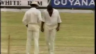 *RARE* MALCOLM MARSHALL ball by ball bowling vs Australia 1991 2nd test GUYANA