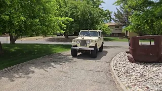 David Freiburger and Rick Pewe heading out on a Dirt Every Day trip in a '71 Jeepster Commando