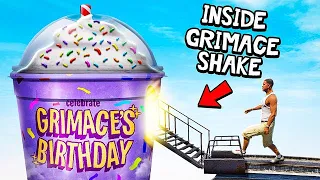 What's Inside GRIMACE SHAKE In GTA 5? (Mods)